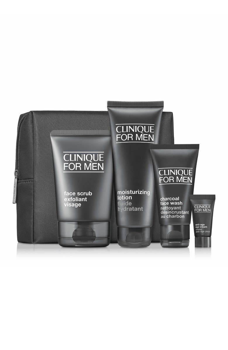 Clinique Refreshed Skin For Him Skincare Gift Set $104 Value, Alternate, color, 