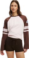 COTTON ON BODY Women's Active Graphic Raglan Tee