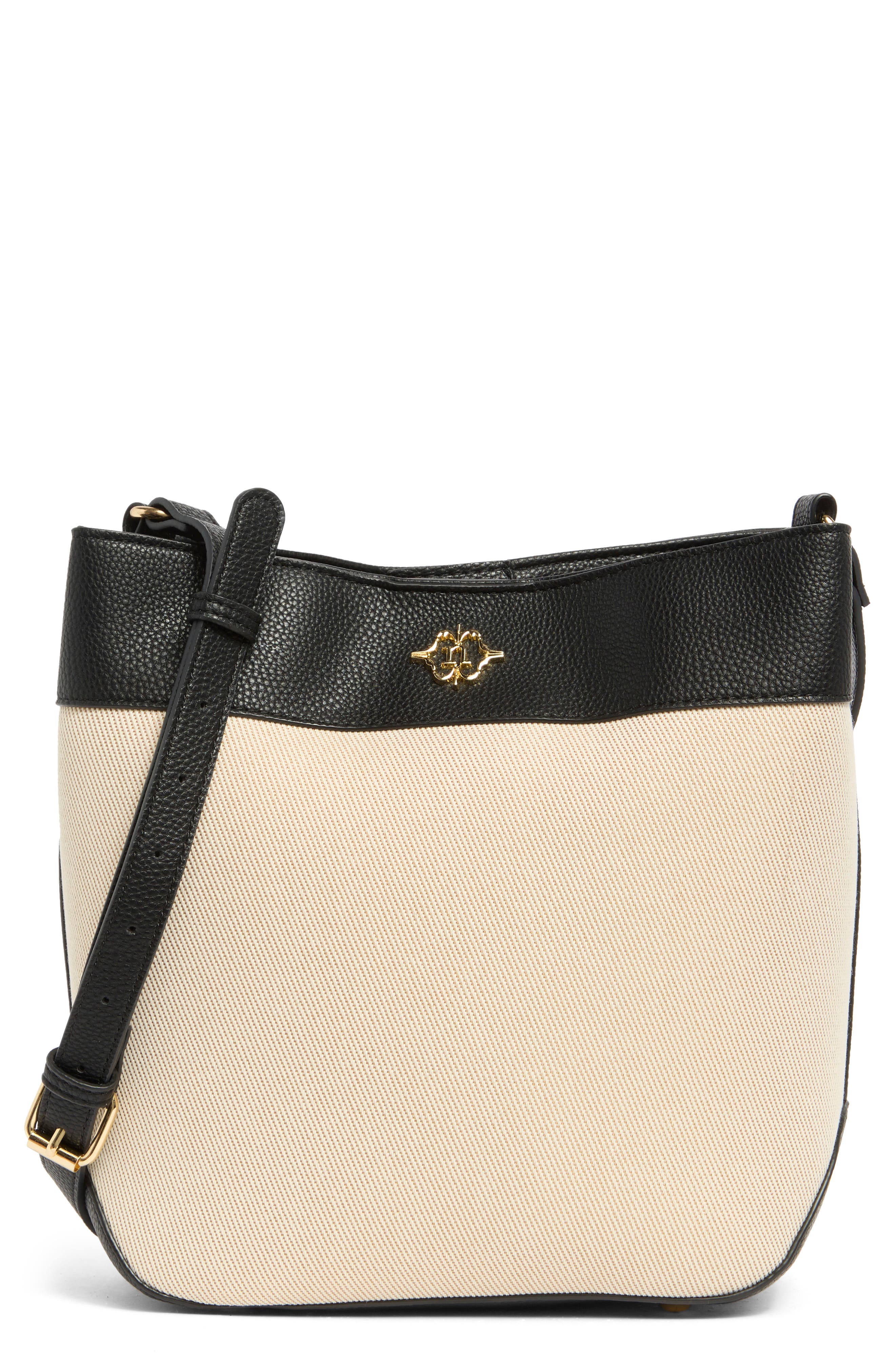 Nanette Lepore Lynne Triple Section Bucket Bag, Main, color, 