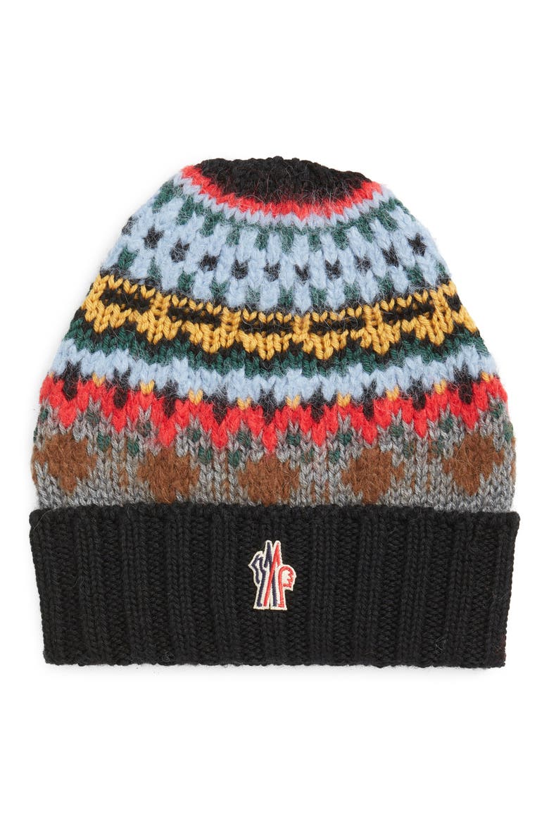 Wool & Alpaca Blend Beanie, Main, color, GREY