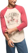 Lucky Brand Guns N' Rose Graphic Baseball T-Shirt