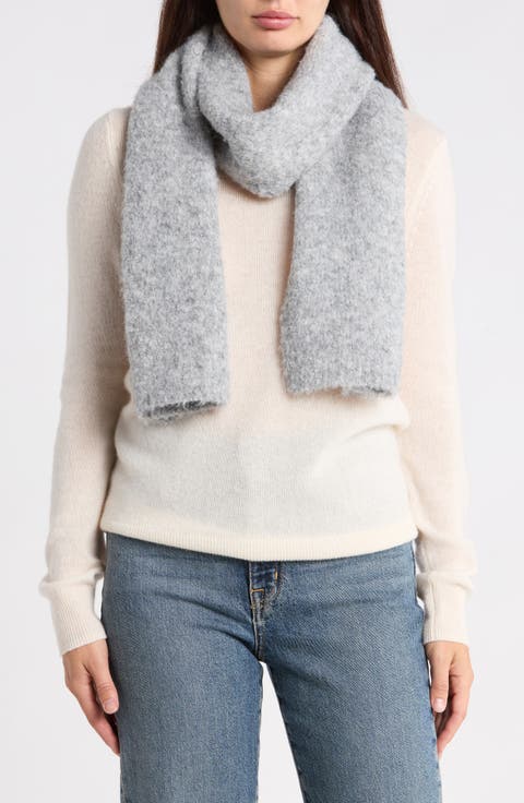 Brushed Bouclé Scarf