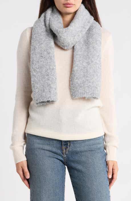 Brushed Bouclé Scarf