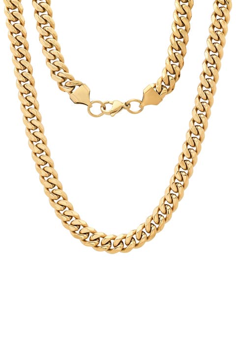 Men's Curb Chain Necklace