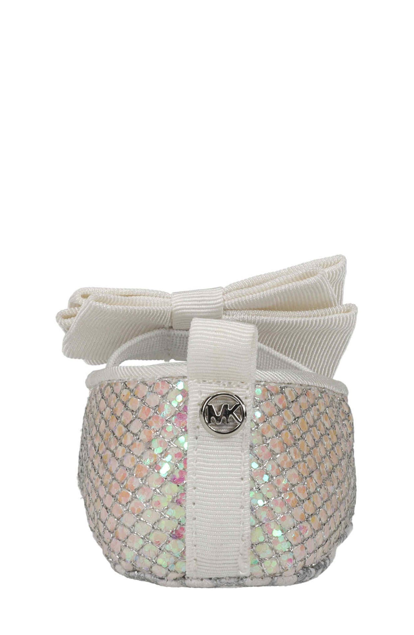 MICHAEL Michael Kors Baby Day Mary Jane Crib Shoe, Alternate, color, 