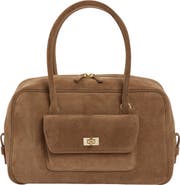 SANDRO Ezmeh suede bag