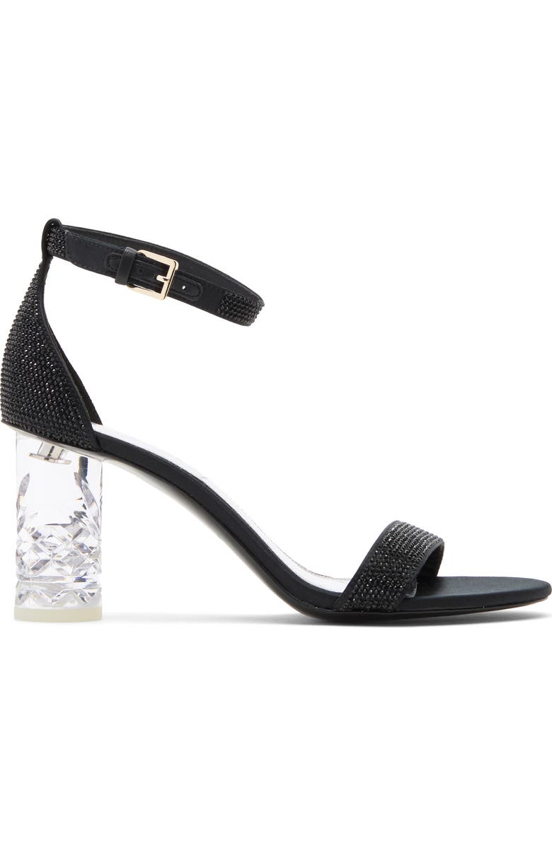 Kate Spade New York aolra pavé clear heel sandal, Alternate, color,