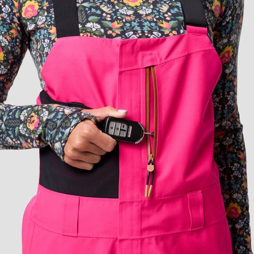 Backcountry Cottonwoods Gore-tex Shell Bib Pant In Pink