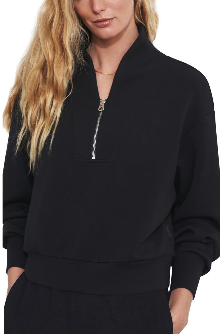 Davidson Woven Sweatshirt, Main, color, BLACK