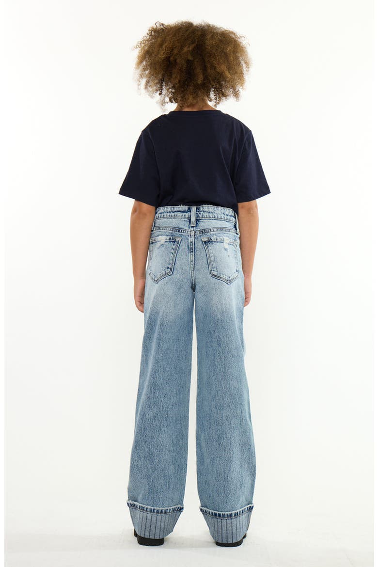 Pilar High Rise Wide Jeans, Alternate, color, Medium Light Wash
