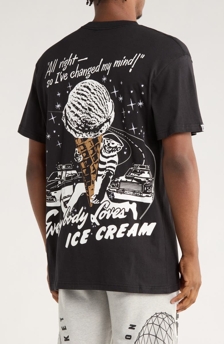 ICECREAM Out of this World Graphic T-Shirt, Alternate, color, Stretch Limo