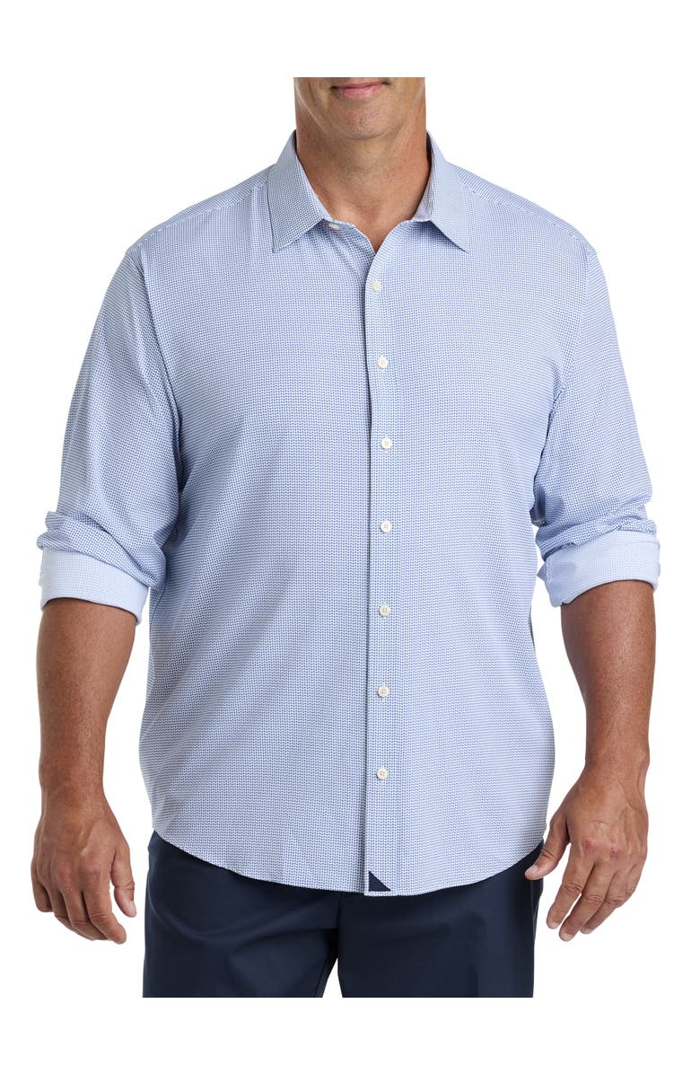 Untuckit Fit by Dxl Big & Tall Bishop Sport Shirt, Main, color, 