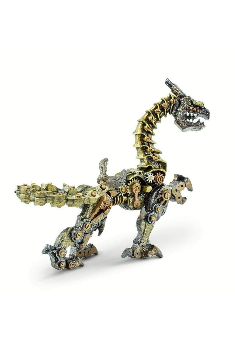 Steampunk Dragon Toy, Alternate, color, No Color