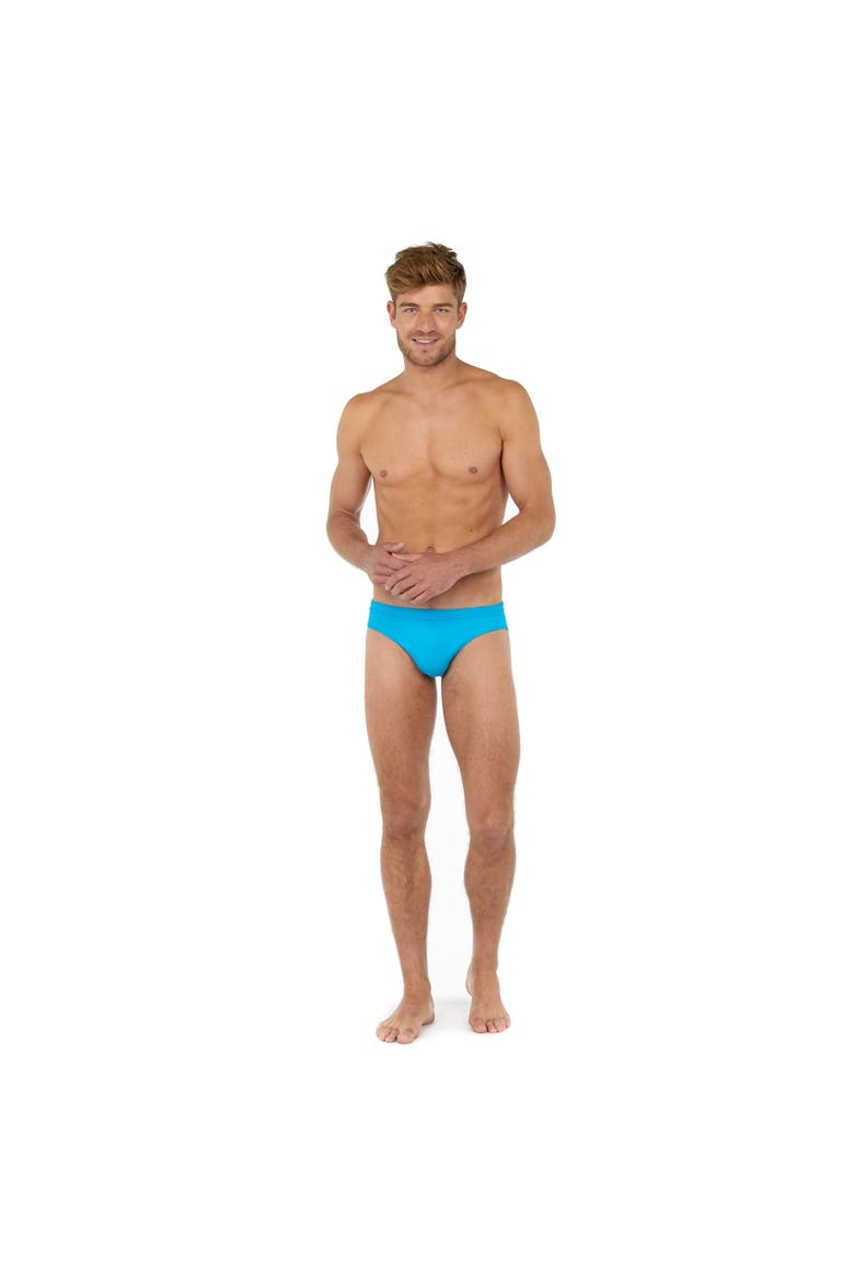 Sea Life Swim Mini Brief, Alternate, color, Turquoise