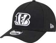 New Era Men's New Era  Black Cincinnati Bengals Team Collection 9FORTY M-Crown A-Frame Adjustable Hat