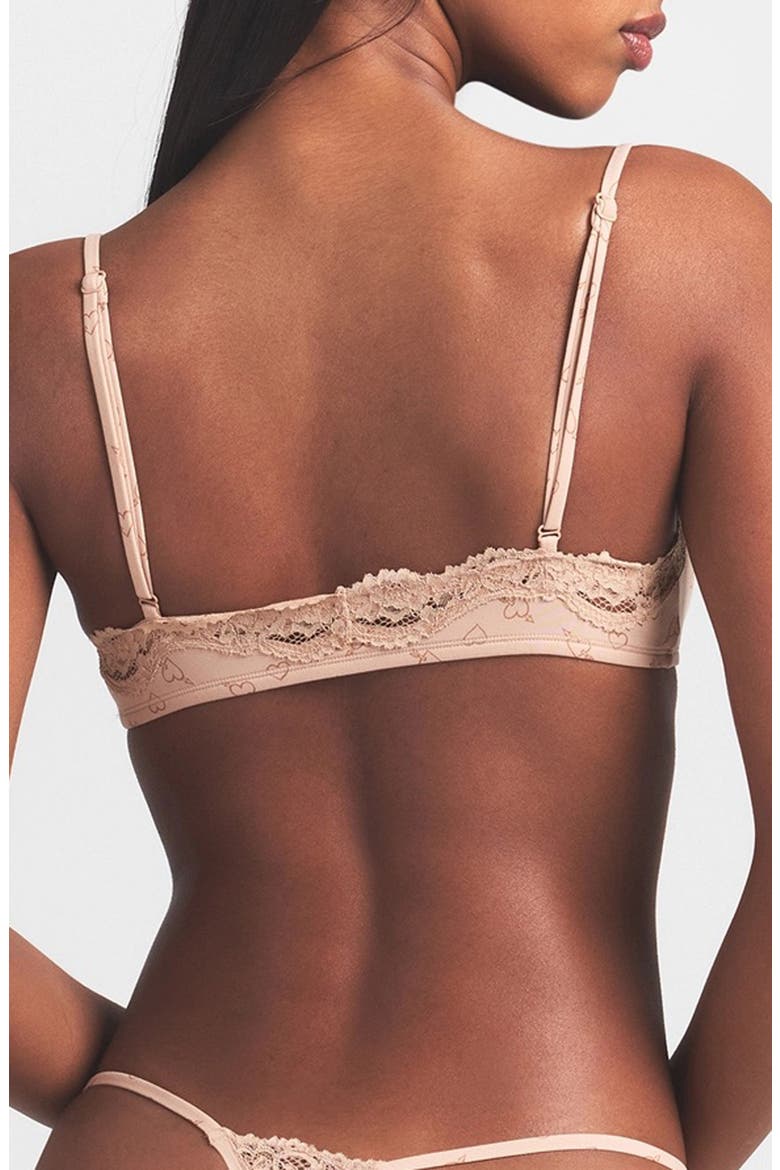 Fits Everybody Lace Scoop Bralette, Alternate, color, MICA SKETCHED HEARTS