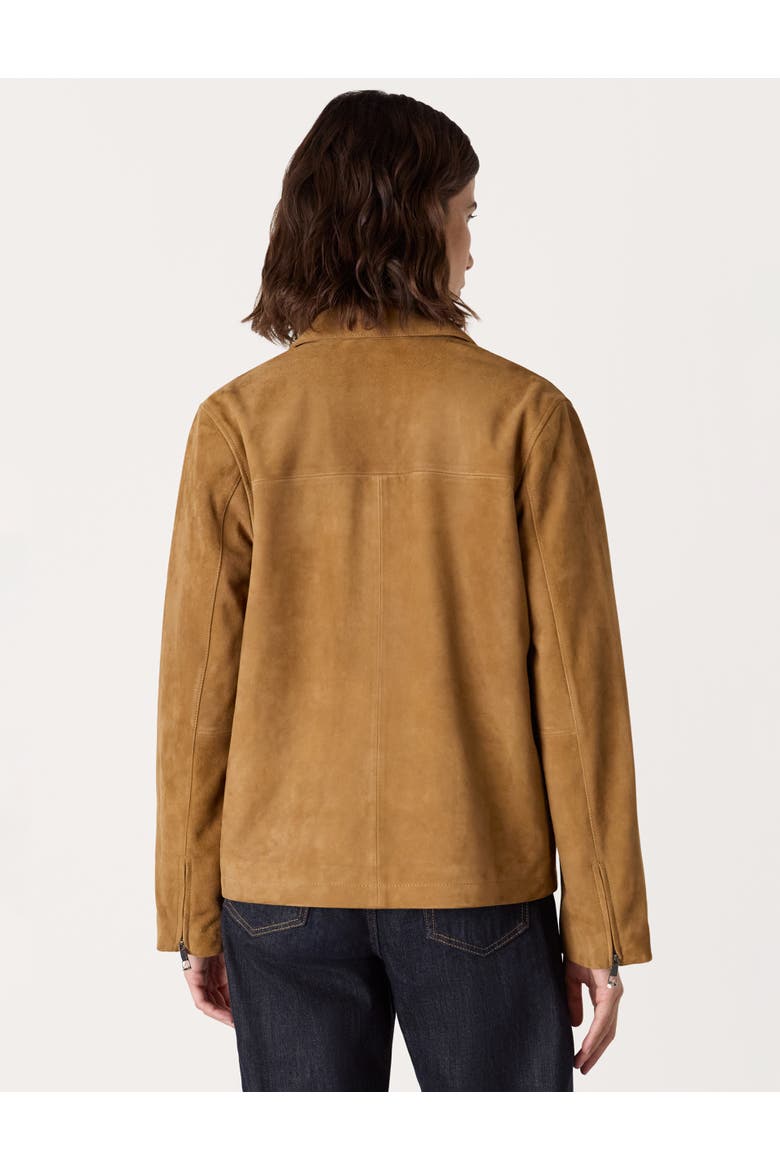 Kate Suede Jacket, Alternate, color, Tan