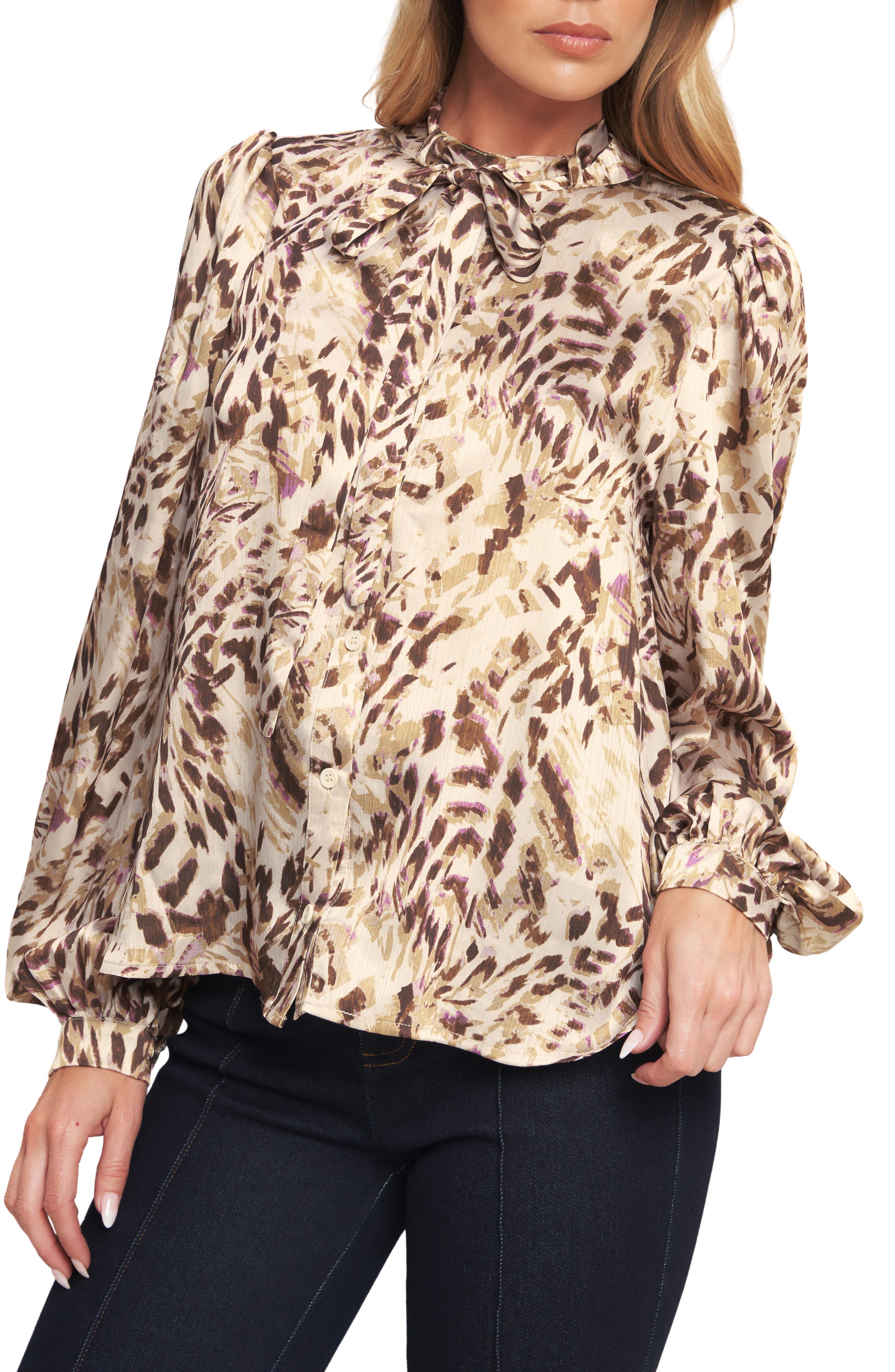 FLYING TOMATO Button Front Long Sleeve Top