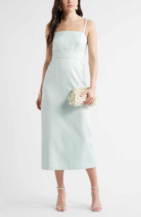 Column Cocktail Dress