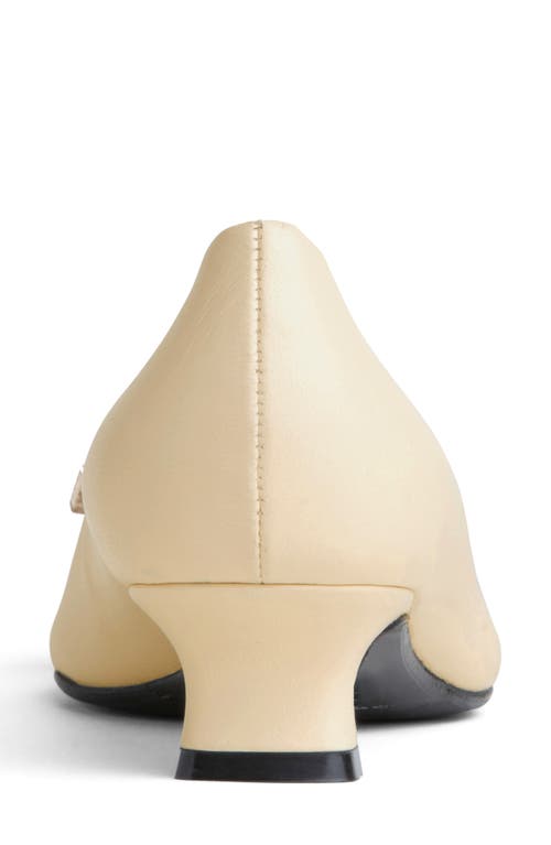 Beautiisoles Elsie Pointed Toe Pump In Beige