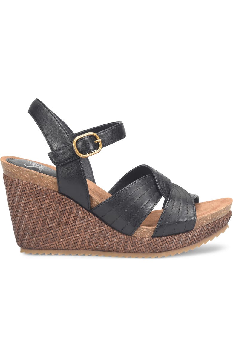 Söfft Clarissa Wedge Sandal, Alternate, color,