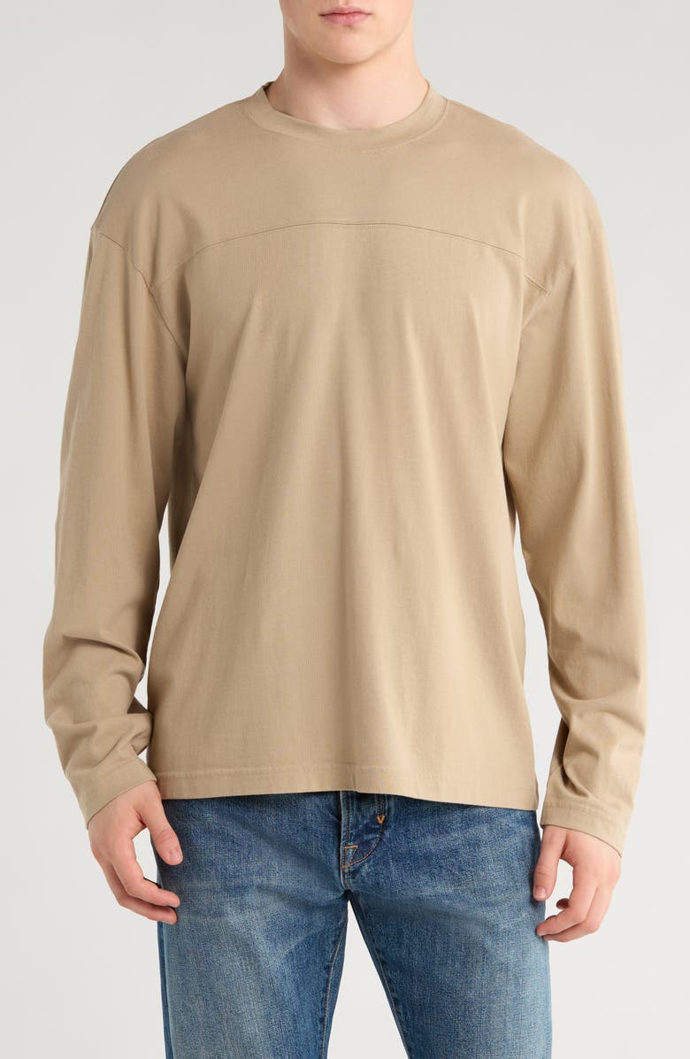 Abound Oversize Cotton Rugby Shirt, Main, color, Tan Teak