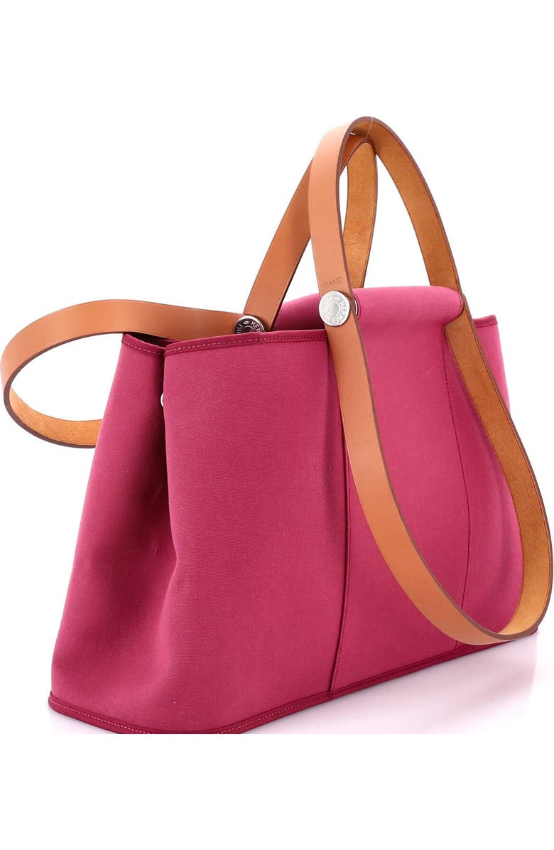 Pre-Owned Hermes Cabag Elan Toile and Leather 39, Alternate, color,