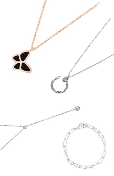 4-Piece Necklace & Bracelet Set