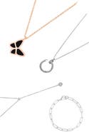 Adornia 4-Piece Necklace & Bracelet Set