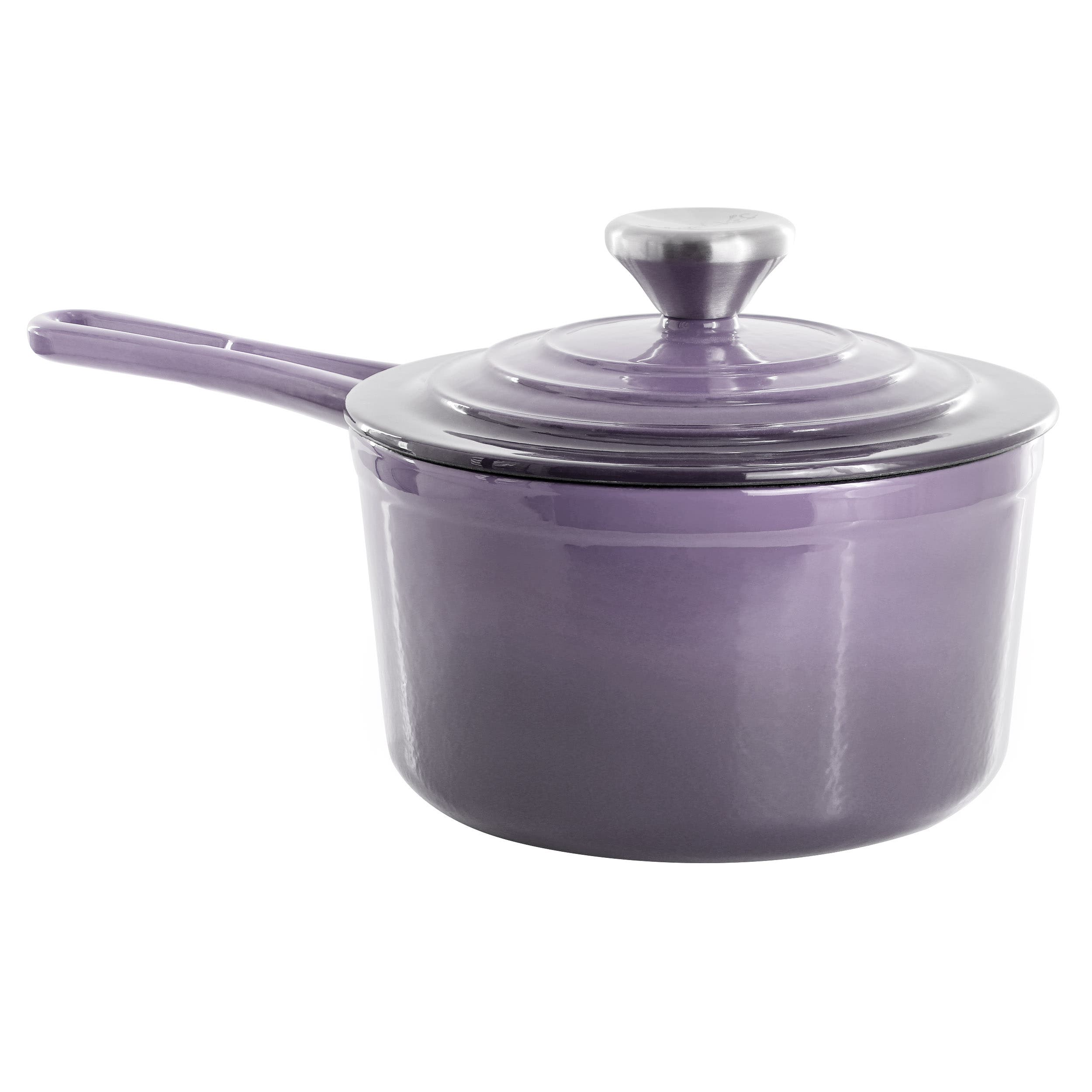Megachef 2 Quart Enameled Cast Iron Sauce Pan In Multi