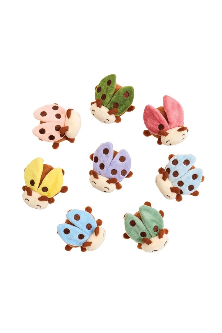 Crinkle and Texture Magnetic Ladybug Set, Alternate, color, Multicolored