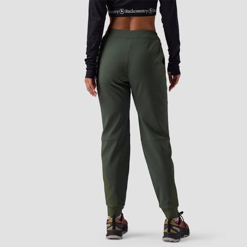 Backcountry Destination Softshell Fleece Pant In Green
