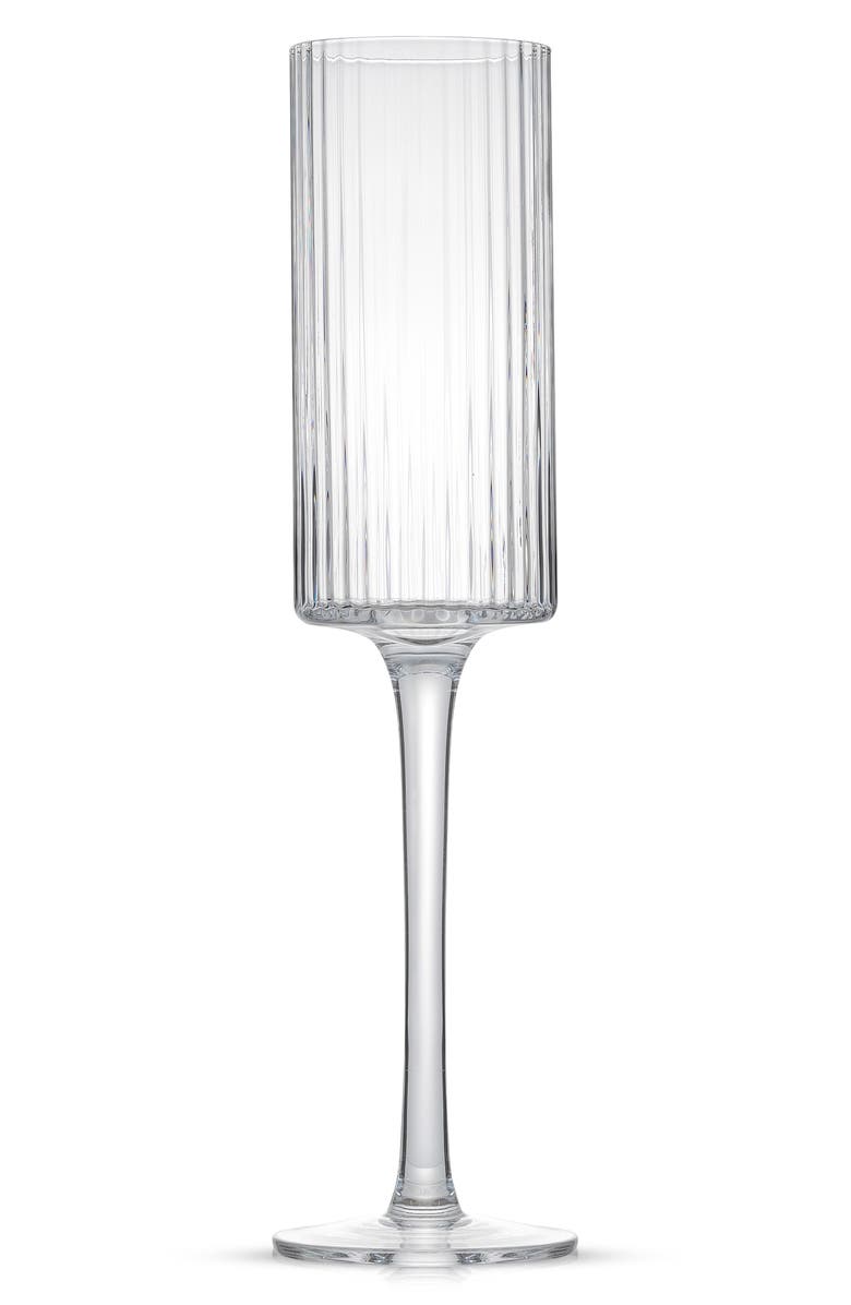 JoyJolt Elle Flute Champagne Glasses - Set of 2, Alternate, color,