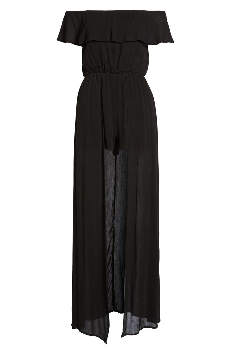 Dee Elly Gauze Maxi Romper, Alternate, color, 