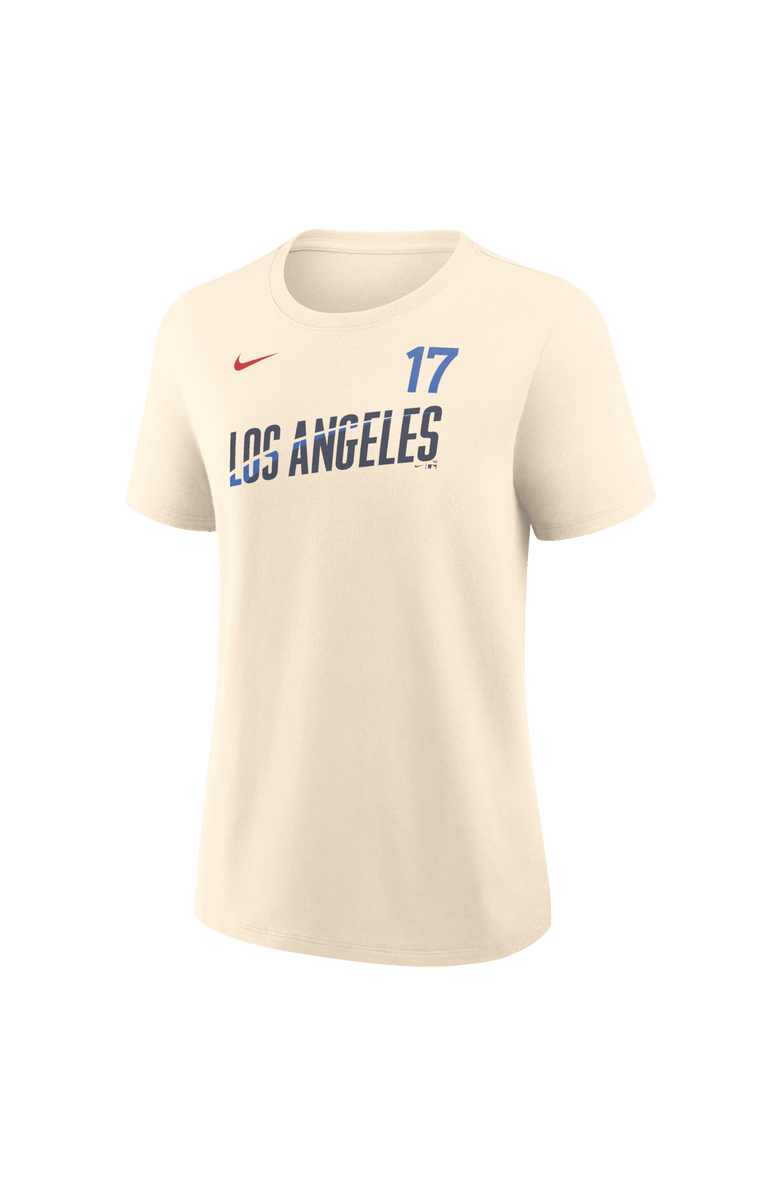 Nike Women's Nike Shohei Ohtani Natural Los Angeles Dodgers City Connect Name & Number T-Shirt, Alternate, color, Natural