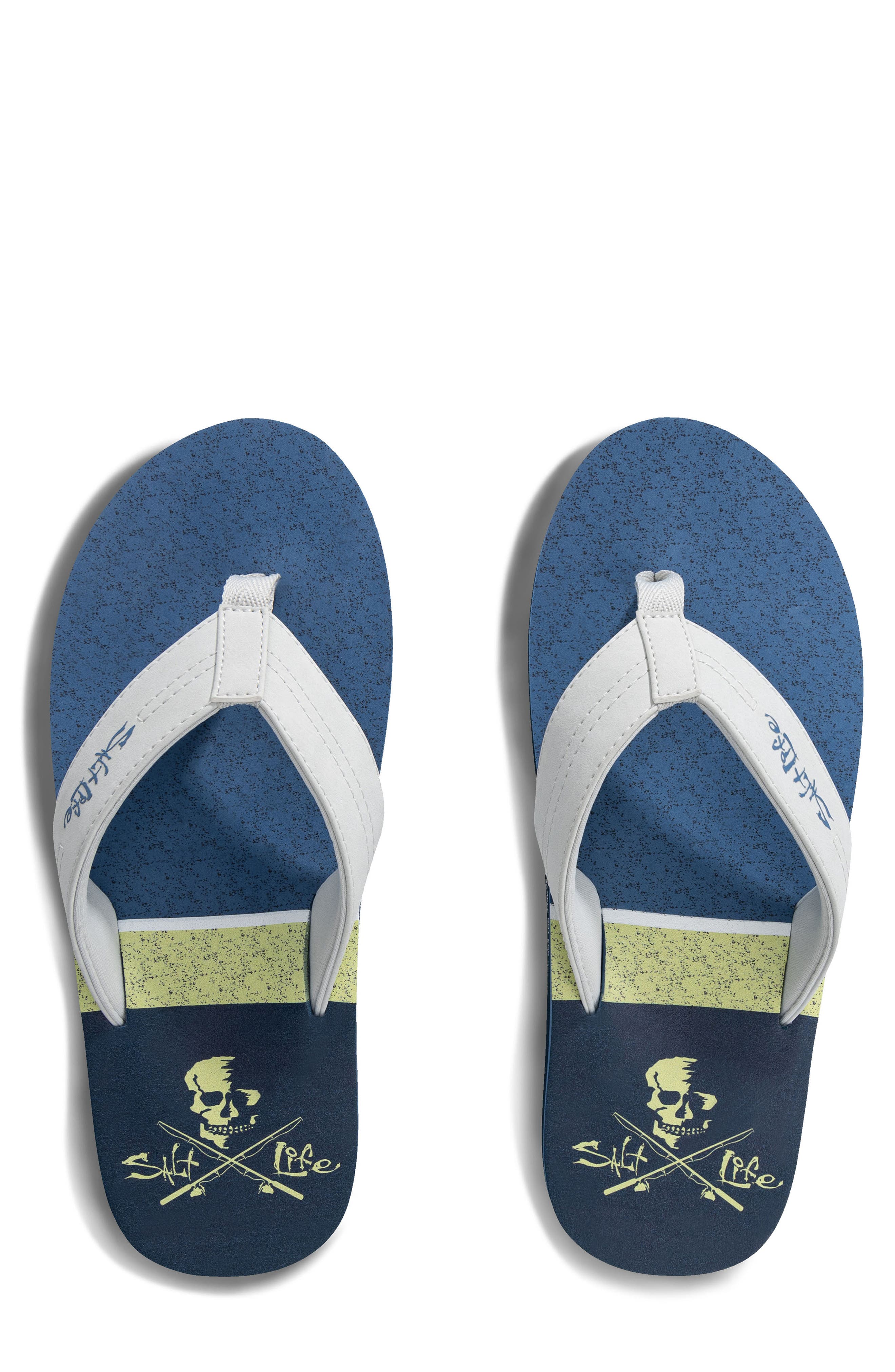 The Harbor Flip Flop, Alternate, color, GREY / GREY