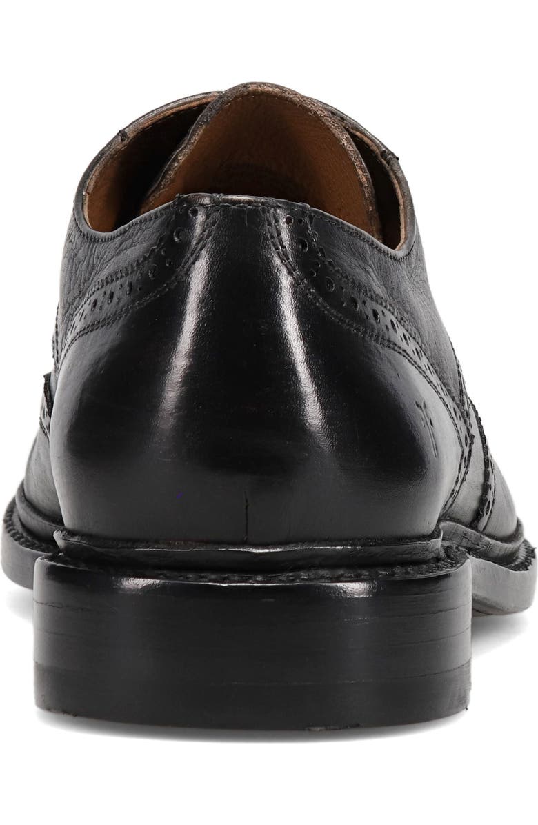 Frye Paul Wingtip Derby, Alternate, color, Black Laredo Leather