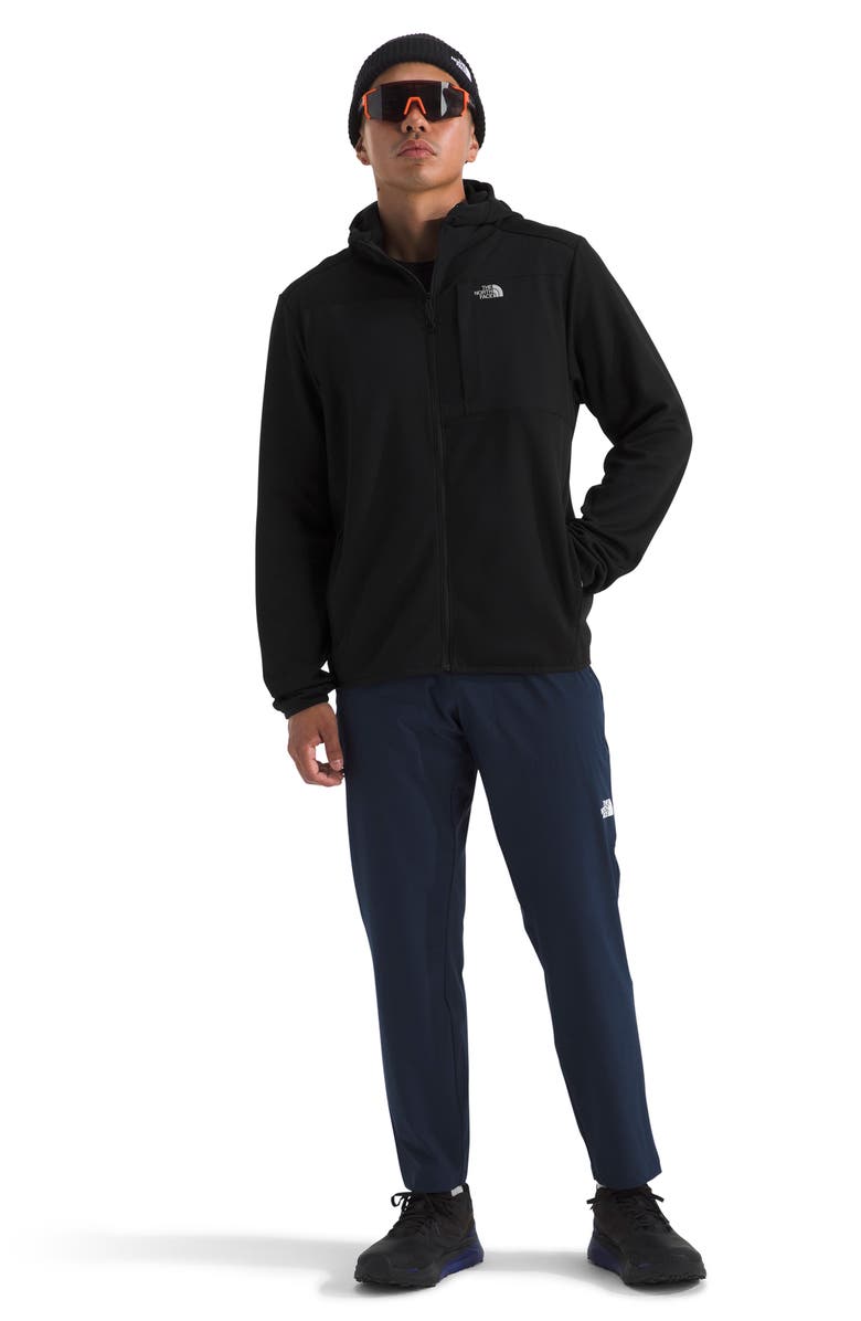 The North Face Performance Fleece Zip Hoodie, Alternate, color, Tnf Black