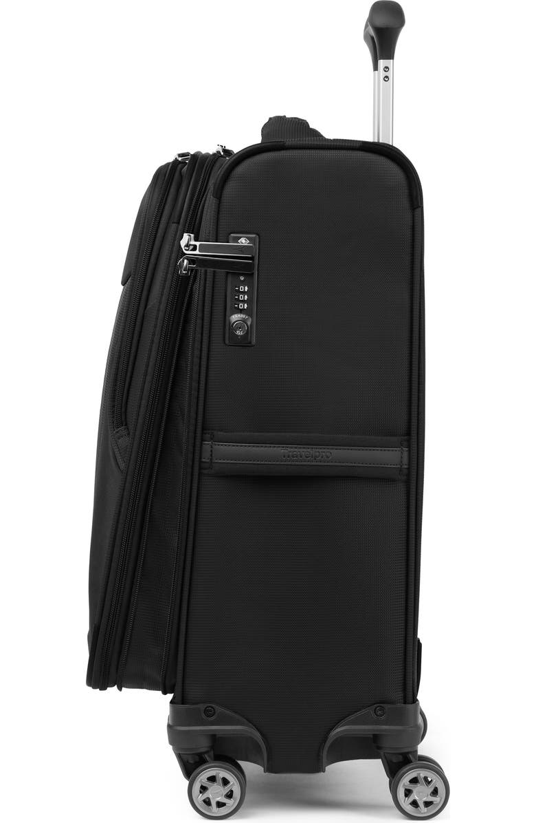TRAVELPRO WAB6 20.5-Inch Expandable Carry-On Softside Luggage, Alternate, color, Black