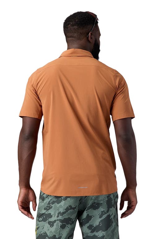 Backcountry Slickrock Short-sleeve Button-up Jersey In Orange