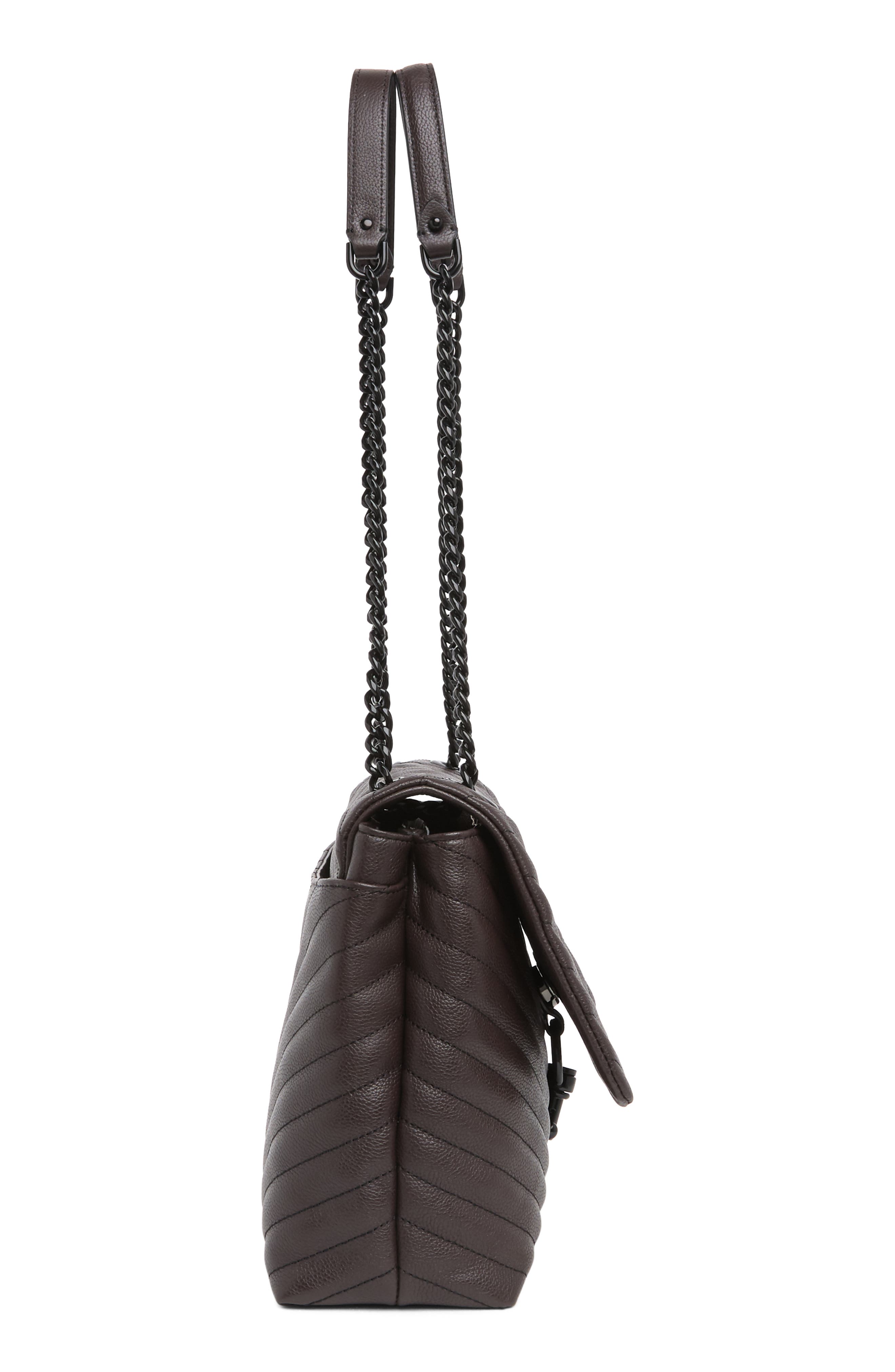 Rebecca Minkoff Edie Leather Shoulder Bag, Alternate, color, 