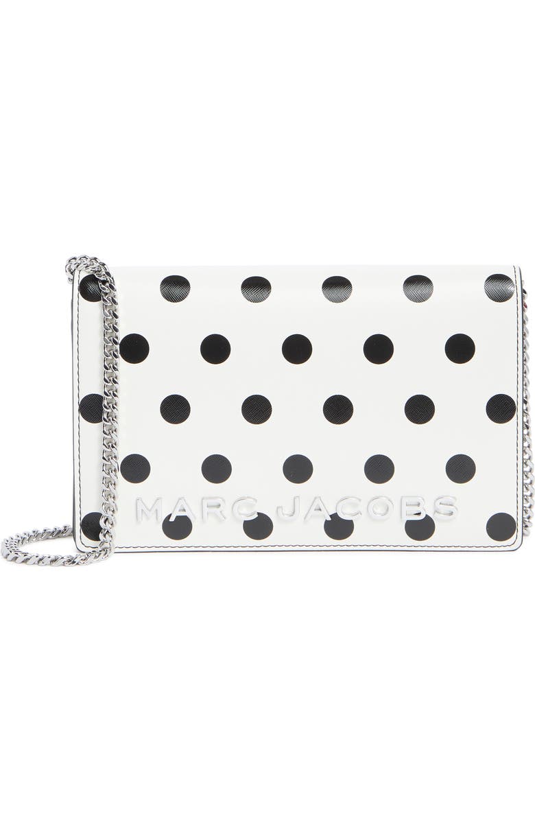 Marc Jacobs Party On a Chain Spots Flap Bag, Main, color,