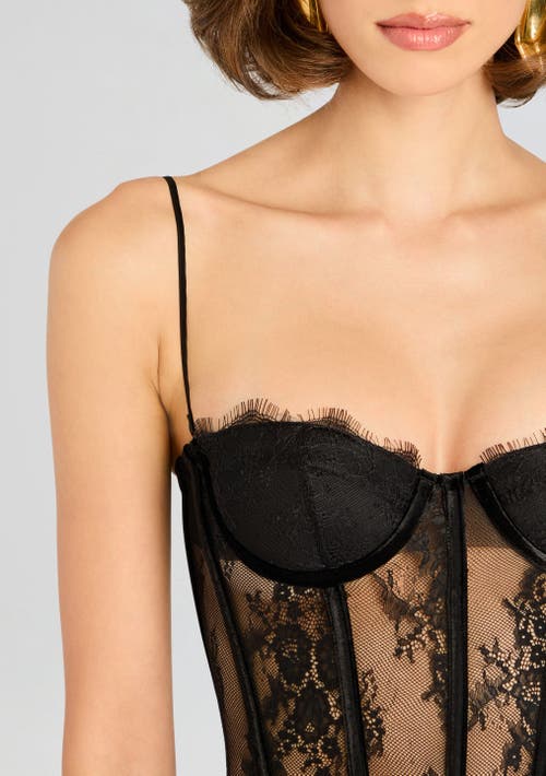 Shop Retroféte Retrofête Gisela Bodysuit In Black