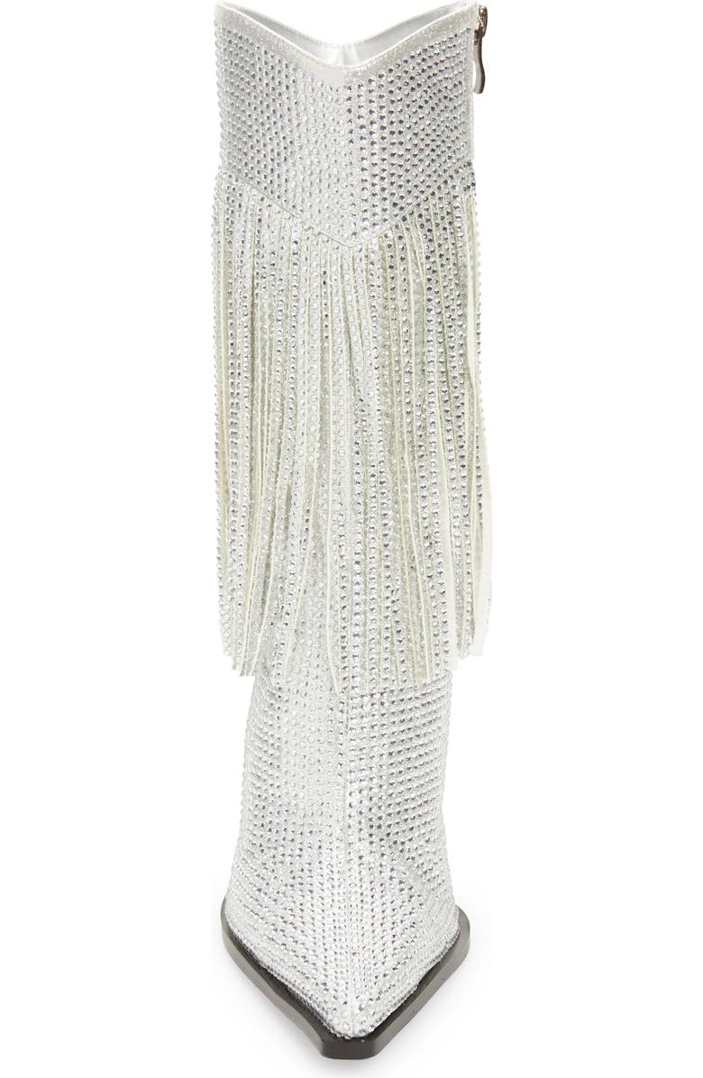 AZALEA WANG Blythe Pointed Toe Western Boot, Alternate, color,