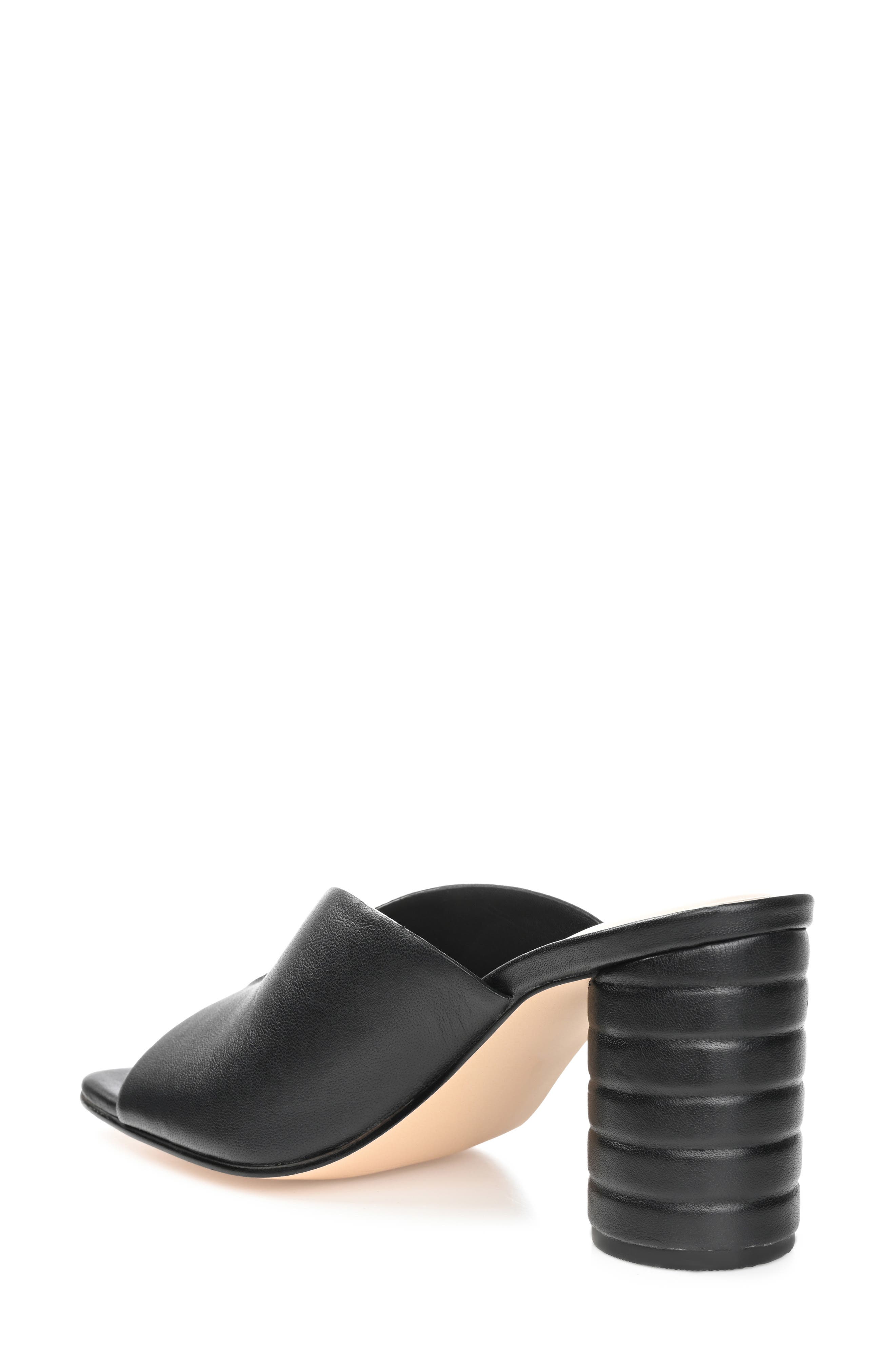 Journee Signature Karah Sculpted Ribbed Block Heel Sandal, Alternate, color, 