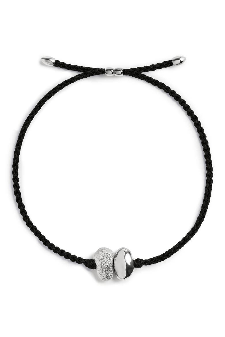 Antica Cord Bracelet, Main, color, STERLING SILVER