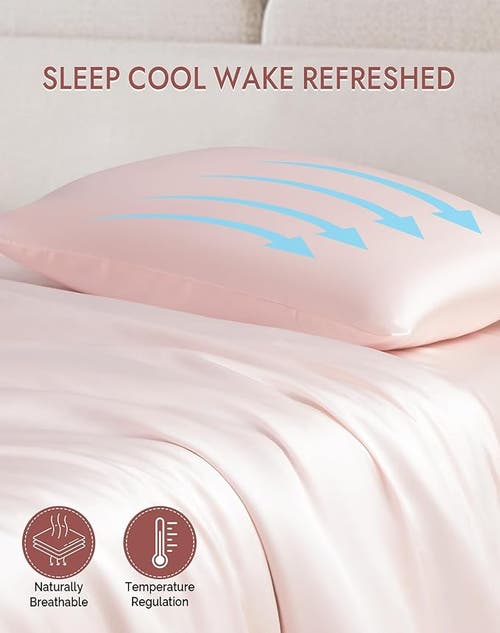 Silksilky 22momme 100% Mulberry Silk Envelope Pillowcase In Pink