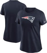 Nike Women's Nike Navy New England Patriots Logo Essential T-Shirt