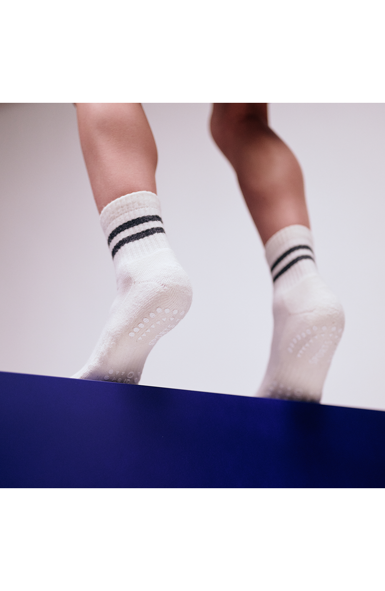 Go Baby Go Non-Slip Sports Socks - Organic Cotton, Alternate, color, 