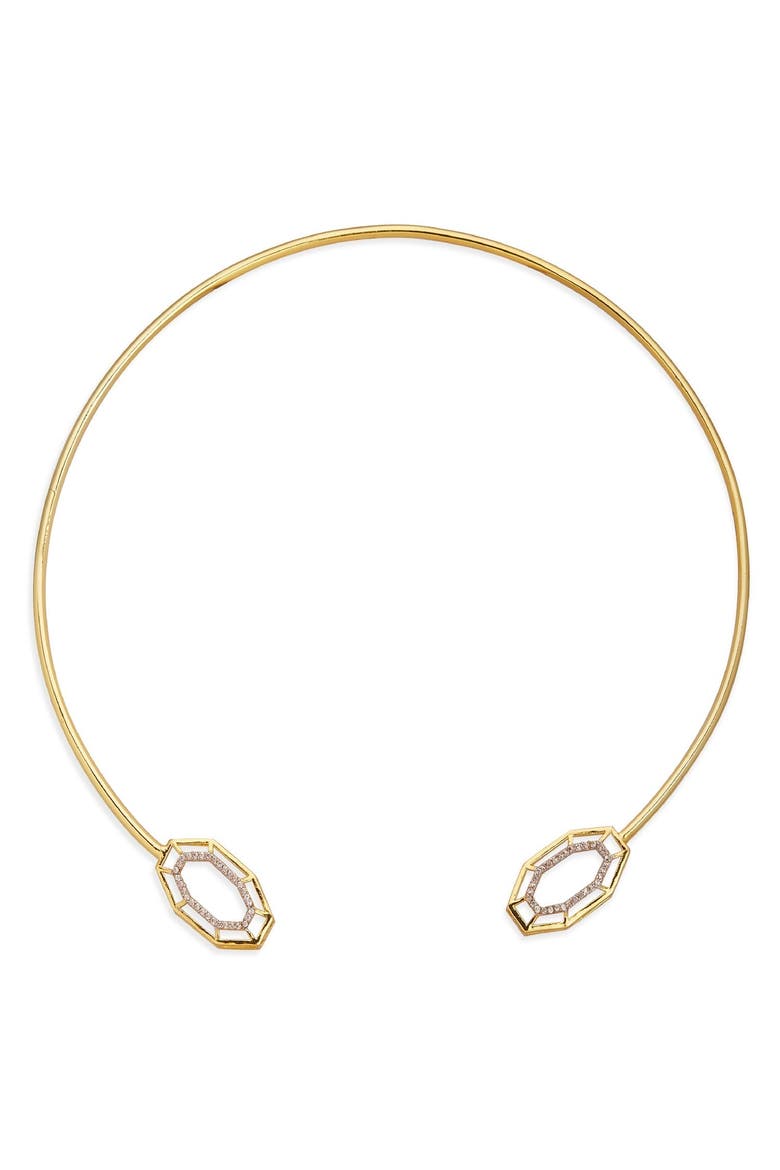 SYRA CHOKER, Main, color, Gold Plated
